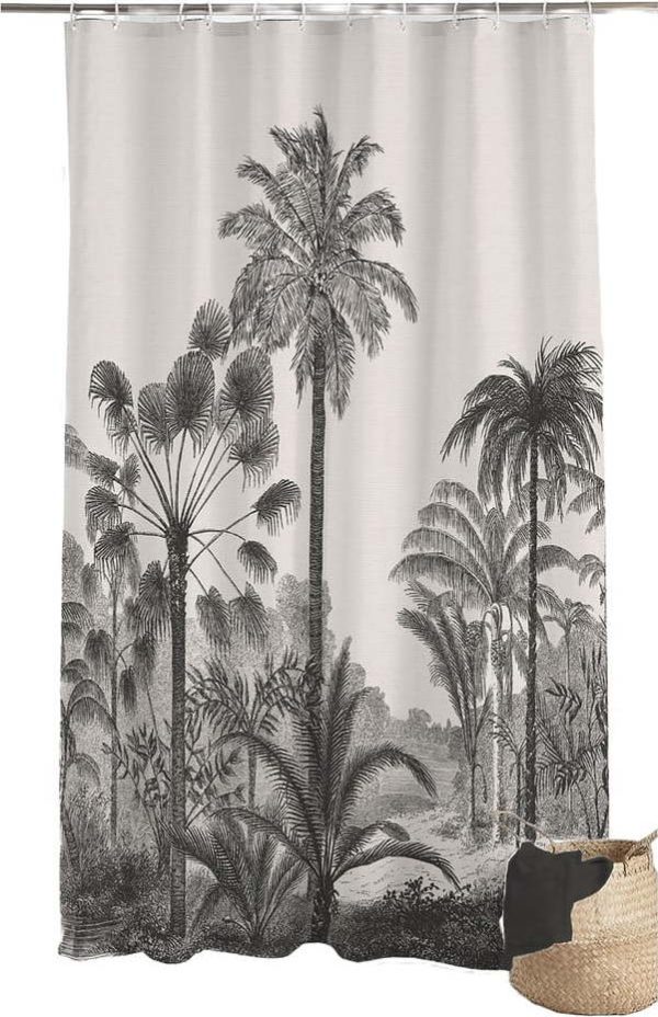 Sprchový závěs 180x200 cm Cocoty – douceur d'intérieur