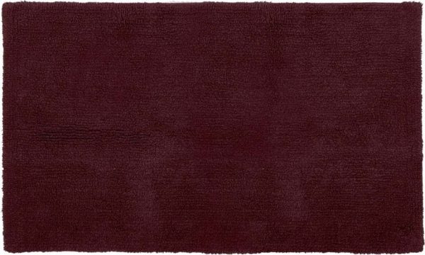 Vínová koupelnová předložka 100x60 cm Riva - Tiseco Home Studio