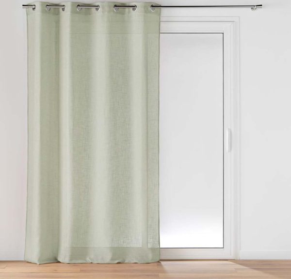 Zelená záclona 140x240 cm Cloris – douceur d'intérieur