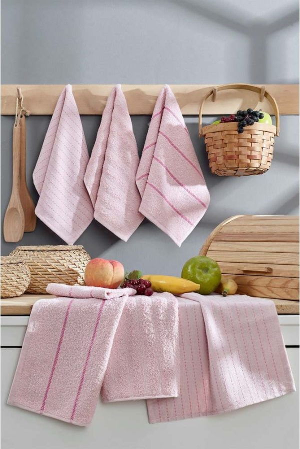 Bavlněné utěrky v sadě 6 ks 30x50 cm Sofya – Foutastic