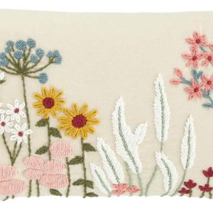 Bavlněný dekorační polštář 30x50 cm Countryside Floral – Catherine Lansfield