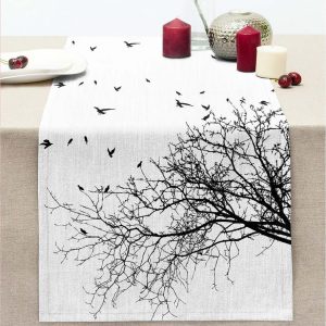 Běhoun na stůl 40x130 cm Black Tree – Mila Home