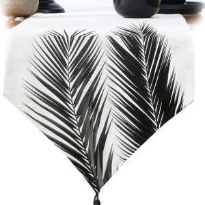 Běhoun na stůl 45x140 cm Black Tree – Minimalist Cushion Covers