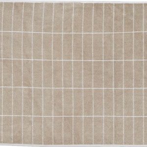 Béžová koupelnová předložka 50x80 cm Tile Stone – Mette Ditmer Denmark
