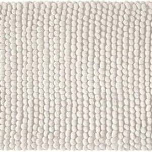 Bílá koupelnová předložka 50x120 cm Aspen Bobble – Bianca