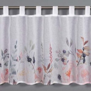 Bílá záclona 135x245 cm Floral – Sehlbach