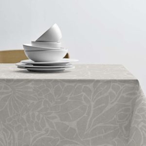 Damaškový ubrus 140x320 cm Abstract leaves – Södahl