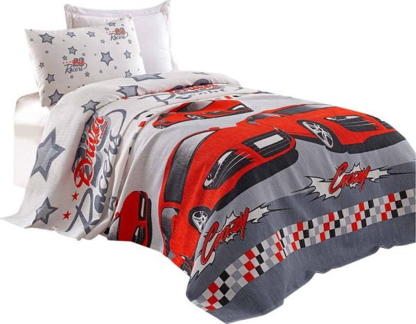 Dětský bavlněný přehoz přes postel Eponj Home Cars