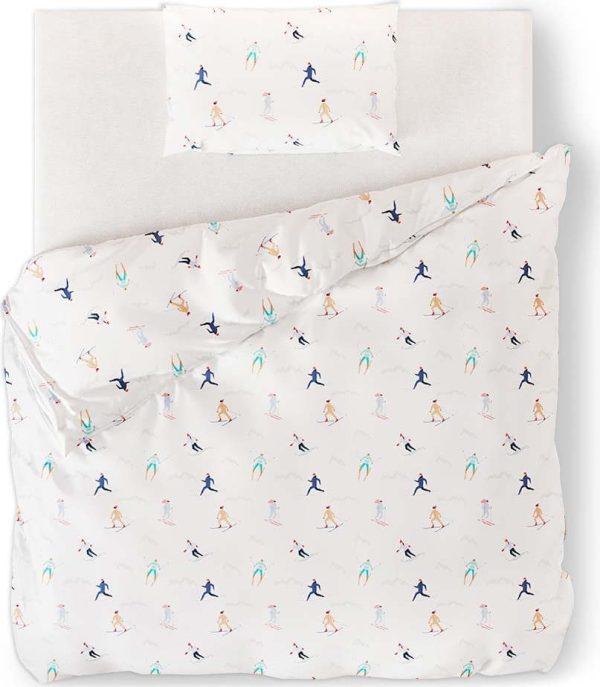 Flanelové povlečení na jednolůžko/prodloužené 220x155 cm Snuggy Aspen – Restilo