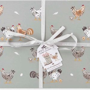 Korková prostírání v sadě 4 ks 27x35 cm Hen House – Cooksmart ®