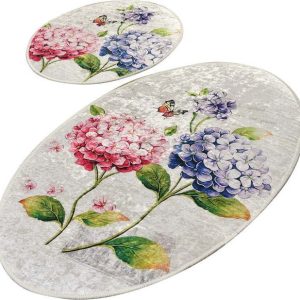 Koupelnové předložky v sadě 2 ks 60x100 cm Ortanca – Foutastic