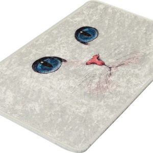 Krémová koupelnová předložka 40x60 cm Blue Eyes – Foutastic