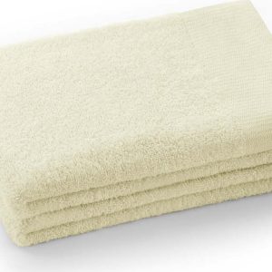 Krémová froté bavlněná osuška 70x140 cm Amari – Restilo
