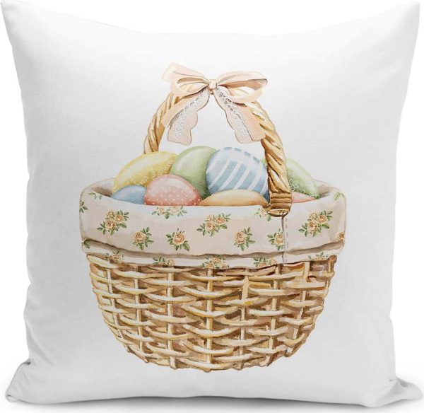 Povlak na polštář s velikonočním motivem 43x43 cm – Mila Home