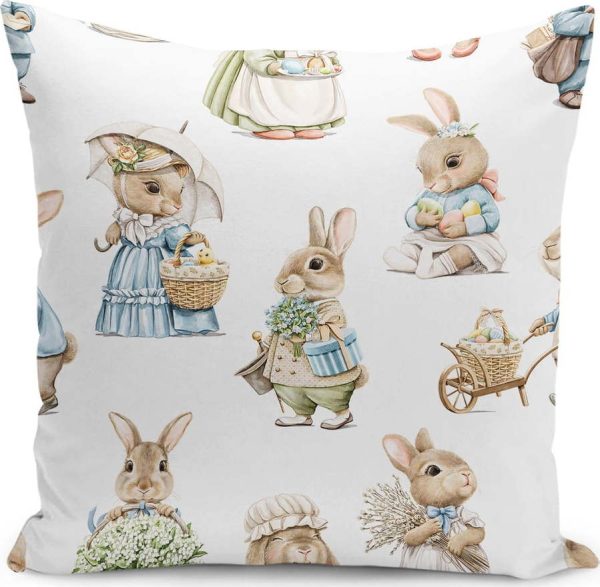 Povlak na polštář s velikonočním motivem 43x43 cm – Mila Home