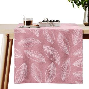Sametový běhoun na stůl 40x140 cm Calm – Restilo