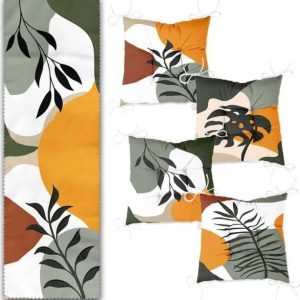 Set podsedáků a běhounu 5 ks Illustrated Autumn – Mila Home