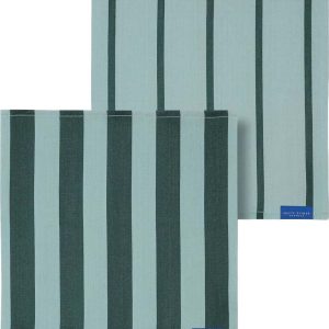 Textilní ubrousky v sadě 2 ks Stripes – Mette Ditmer Denmark