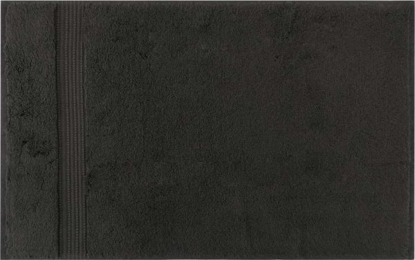 Tmavě šedý bavlněný ručník 30x50 cm Chicago – Foutastic
