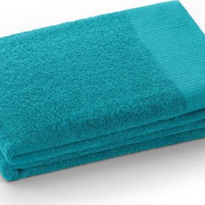 Tyrkysový froté bavlněný ručník 50x100 cm Amari – Restilo