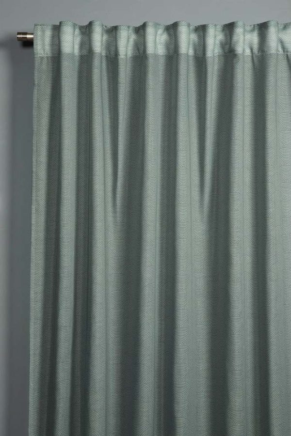 Zelená záclona 135x245 cm Zen Silence – Gardinia
