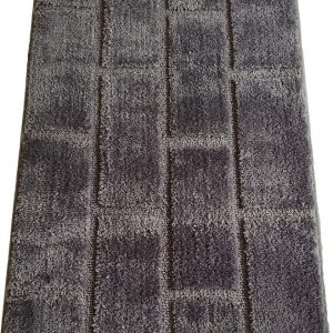 Antracitová koupelnová předložka 50x80 cm – JAHU collections