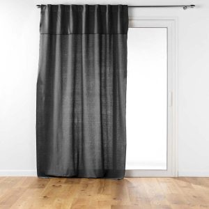 Antracitový závěs 140x240 cm Mistraline – douceur d'intérieur