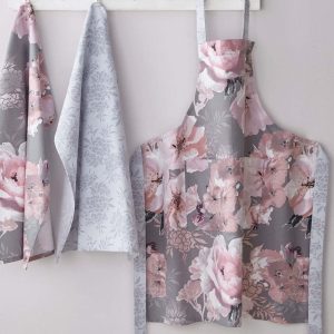 Bavlněná zástěra Dramatic Floral – Catherine Lansfield