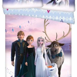 Bavlněné dětské povlečení do postýlky 100x135 cm Frozen 2 – Jerry Fabrics