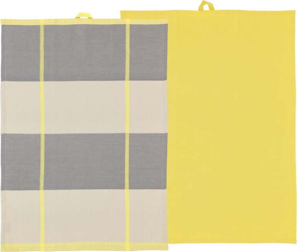 Bavlněné utěrky v sadě 2 ks 50x70 cm Blocks – Södahl