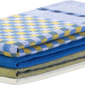 Bavlněné utěrky v sadě 3 ks 50x70 cm Louie – DecoKing