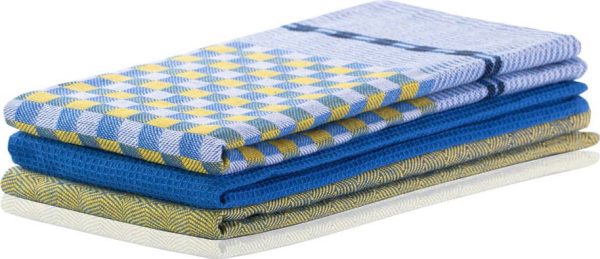 Bavlněné utěrky v sadě 3 ks 50x70 cm Louie – DecoKing