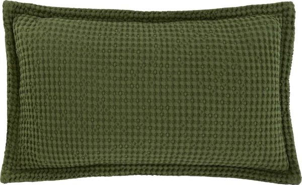 Bavlněný dekorační polštář 30x50 cm Jaipur Chunky Waffle – Pineapple Elephant