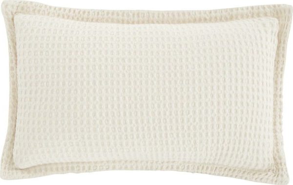 Bavlněný dekorační polštář 30x50 cm Jaipur Chunky Waffle – Pineapple Elephant