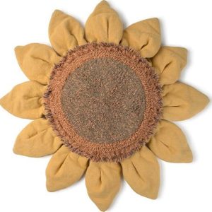 Bavlněný dětský polštářek 90x90 cm Sunflower – Lorena Canals