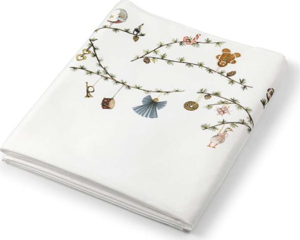Bavlněný ubrus s vánočním motivem 150x220 cm Hammershøi Christmas – Kähler Design