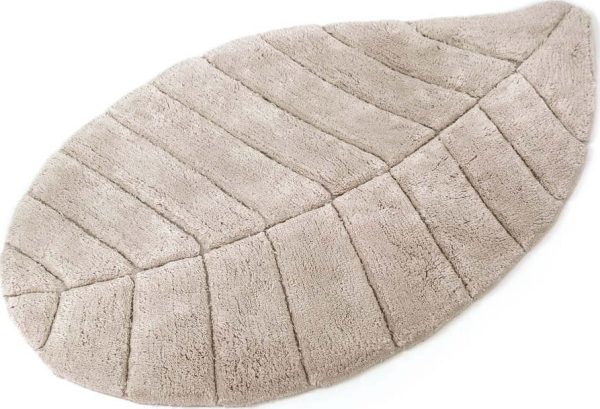 Béžová koupelnová předložka 70x110 cm Tropic – Foutastic