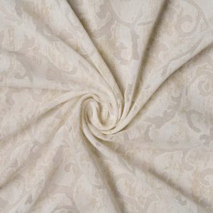 Béžová záclona 140x260 cm Baroque – Mendola Fabrics