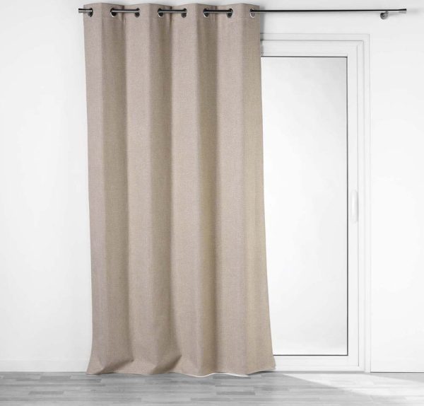 Béžový zatemňovací závěs 140x260 cm Crepuscule – douceur d'intérieur