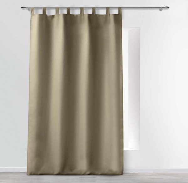 Béžový závěs 140x260 cm Essentiel – douceur d'intérieur
