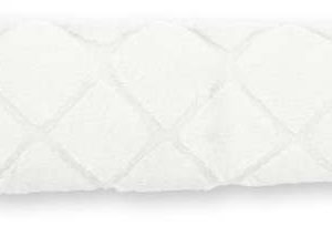 Bílá ochrana proti průvanu 20x90 cm Cosy Diamond – Catherine Lansfield