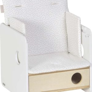 Bílá vložka do jídelní židličky Nuun – Kave Home