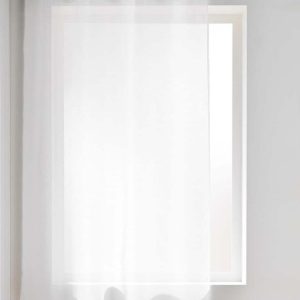 Bílá voálová záclona 140x180 cm Lissea – douceur d'intérieur