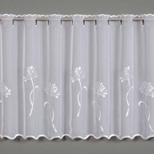 Bílá voálová záclona 140x48 cm Dandelion – Sehlbach