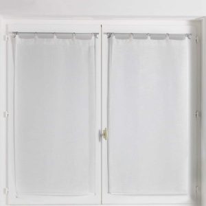 Bílé voálové záclony v sadě 2 ks 60x90 cm Milza – douceur d'intérieur