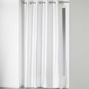 Bílý saténový závěs 140x240 cm Shana – douceur d'intérieur