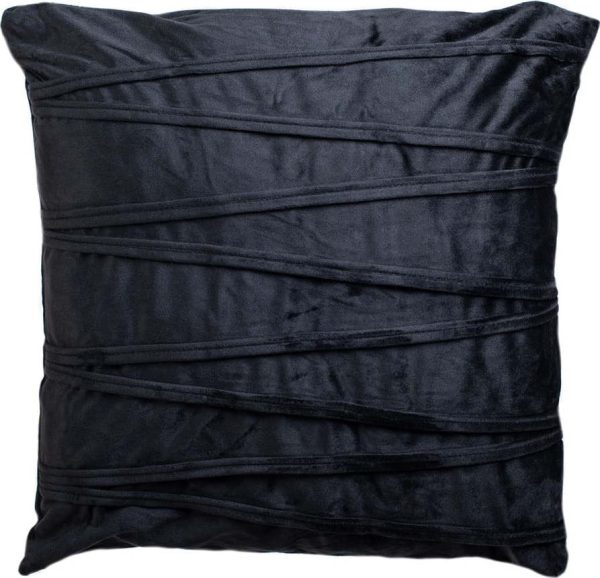 Černý dekorativní polštář JAHU collections Ella