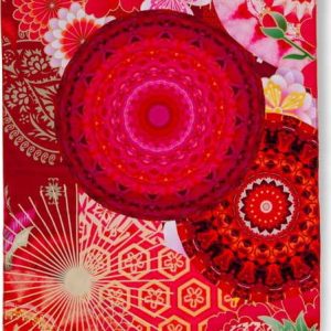 Červená rychleschnoucí plážová osuška 50x100 cm – HIP