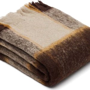 Deka z vlny a směsi vláken 130x170 cm Maro – Kave Home
