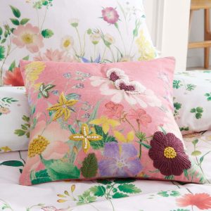 Dekorační polštář 45x45 cm Botanical Cottage Meadow – RHS